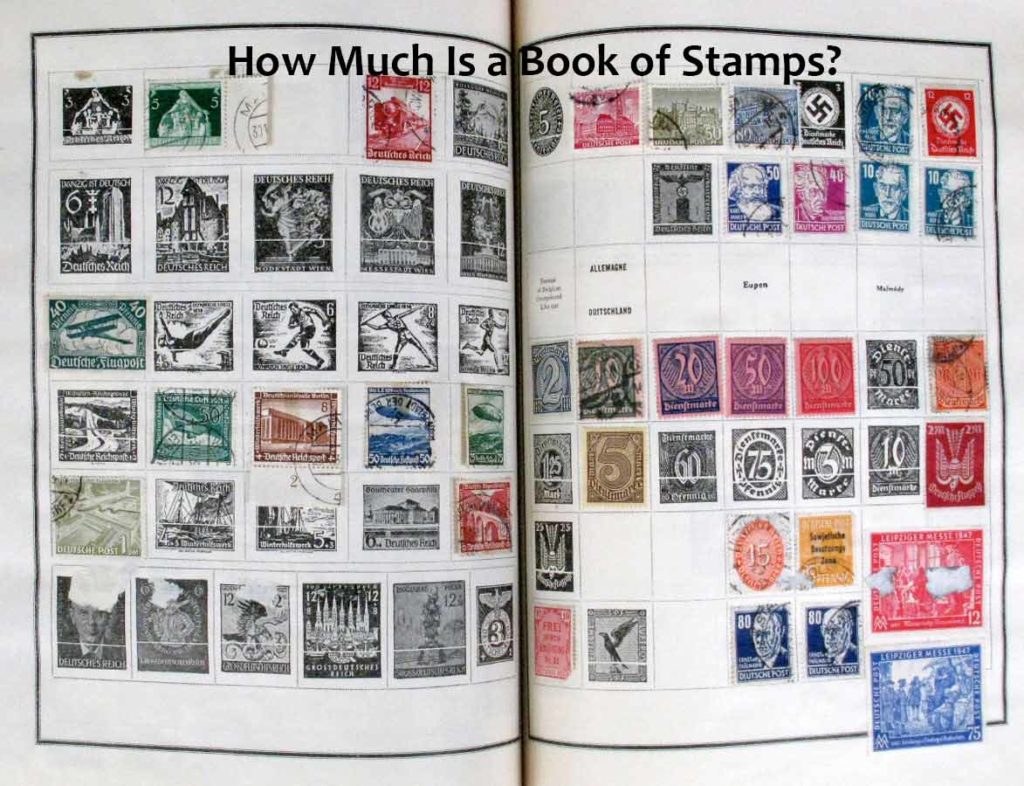 Book of Stamps How Much
