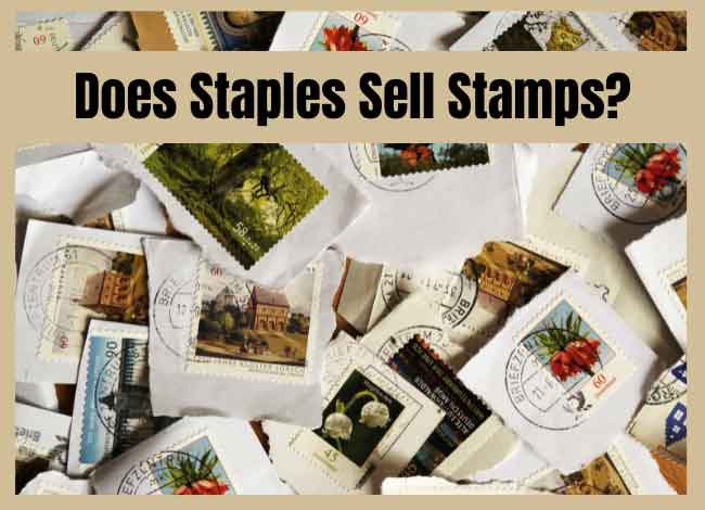 Does Staples Sell Stamps?