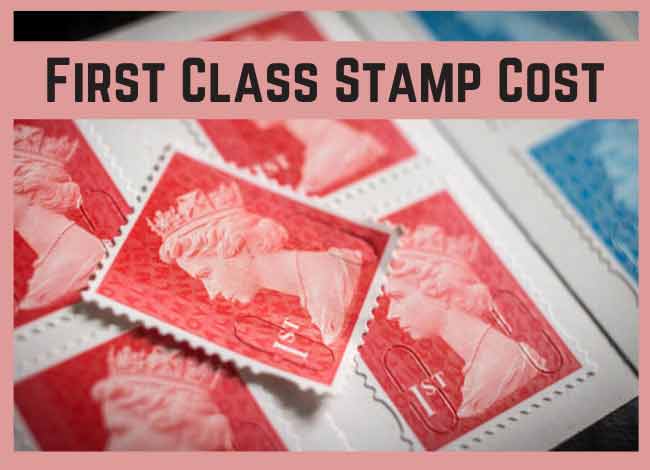 First Class Stamp Cost